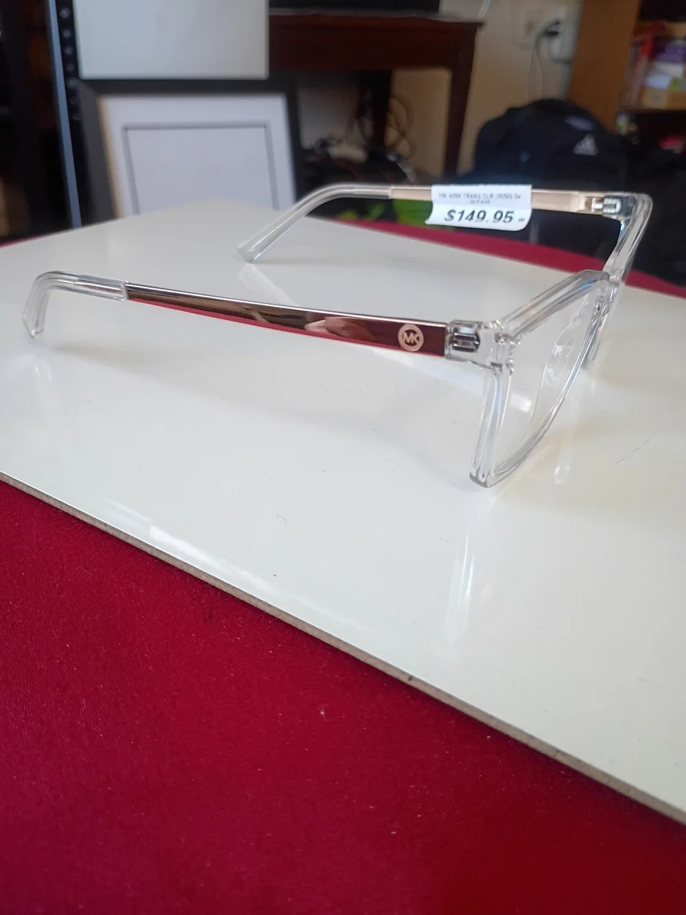 Michael Kors Clear Cat-Eye Optical Frames